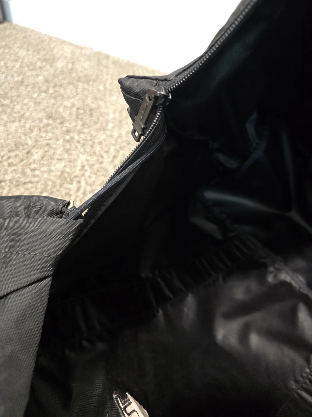 TUMI Black Nylon Travel Tote – Men's Carryall